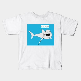 Great White Shark Kids T-Shirt